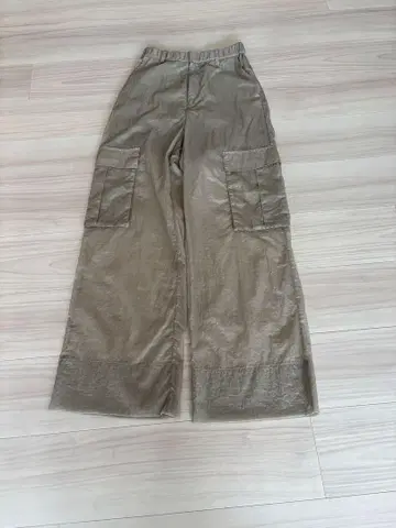 UN3D. 카키 워크 팬츠 36
