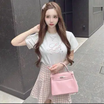 Lumignon LL heart bijou T 핑크