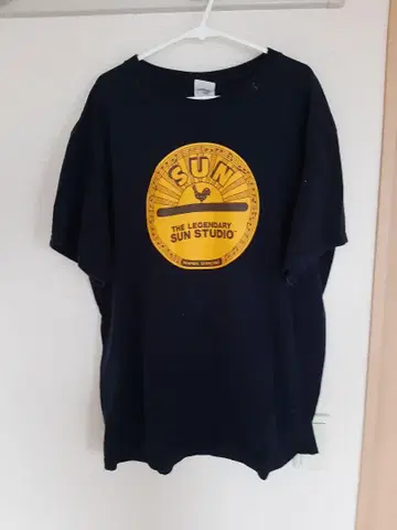 아리하라 미유키 착용 90년대 빈티지 Sun Studio 티셔츠