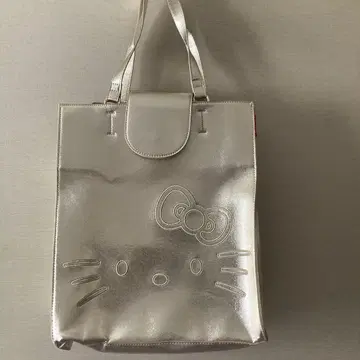 헬로키티 루트 토트 세오루 토트백 골드