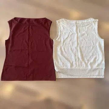 [새상품급] FOX EY 니트 베스트 2세트