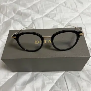 새상품급! DITA 오벌 프레임 블랙 EDMONT 에드몽 패션 안경