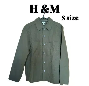 H&M 자켓 카키 S 사이즈
