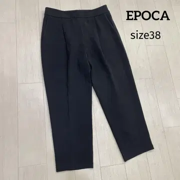 EPOCA 에포카 크롭 팬츠 슬랙스 38 블랙