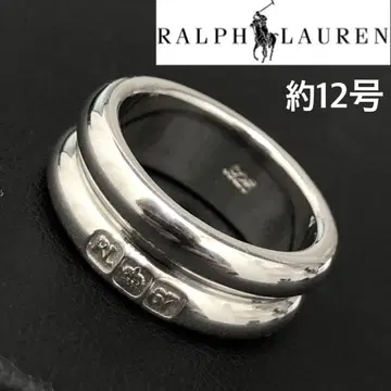 W062303-15) RALPH LAUREN Sv925 반지 약 12호