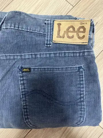 Lee 부츠컷 빈티지 코듀로이 팬츠 블루 그레이