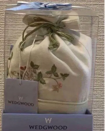 새상품 Wedgwood 웨지우드 와일드 스트로베리 복조리 파우치