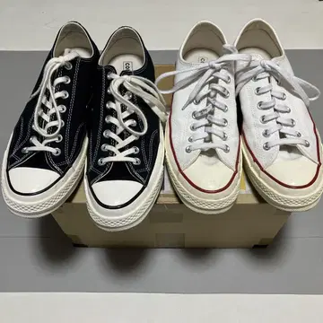 CONVERSE CT70 블랙 화이트 2족 세트