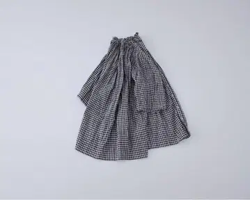 네스트로브 깅엄 체크 블라우스