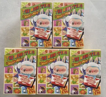 THE MONSTERS Wacky Mart 피규어 라부부 5개