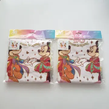 [미사용] 디즈니 리조트 워시 타월 핸드 세트 40주년 굿즈