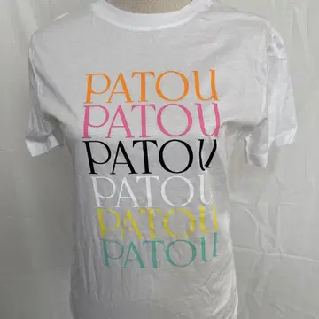 PATOU 로고 프린트 반팔 티셔츠 / 미사용 새상품