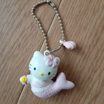 키티 인어 키링 헤이세이 레트로