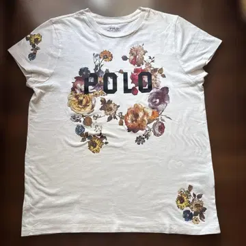 POLO Ralph Lauren 꽃무늬 반팔 티셔츠 M