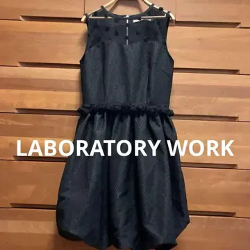 LABORATORY WORK 블랙 원피스 S 드레스 라보라토리워크