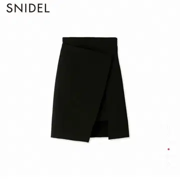 랩 미들 미니 스커트 snidel