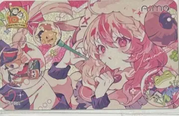 반짝반짝! 새로 그린 오리지널 Aime 카드 CHUNITHM 마키노 모코