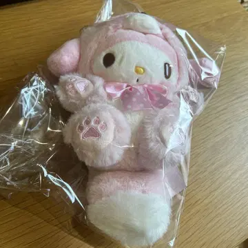 택 포함 새상품 산리오 홋카이도 한정 여우 마스코트 봉제 인형 마이멜로디