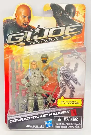 HASBRO FIGURES CONRAD DUKE HAUSER 3.5인치