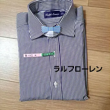 Ralph Lauren 스트라이프 긴팔 드레스 셔츠 새상품급! 산뜻함
