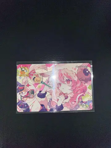 CHUNITHM 10주년 기념 굿즈 선물 캠페인 Aime 마키노 모코