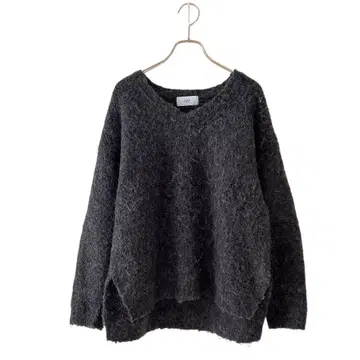 AZUL BY MOUSSY(M) 앞뒤 헴 V넥 스웨터/니트