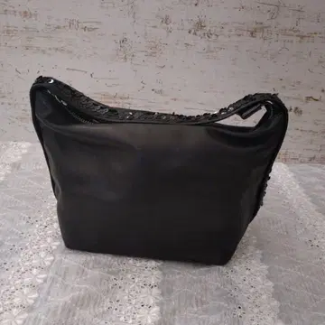 스팽글 블랙 숄더백