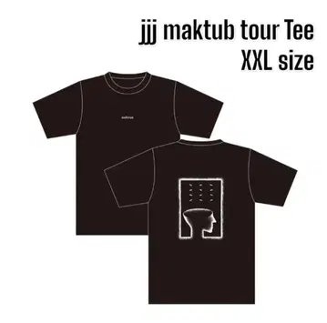 jjj maktub tour Tee XXL 사이즈 T셔츠