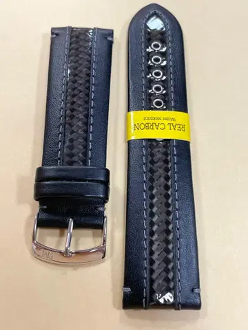 모렐라토 24mm Black 시계 밴드 KARATE 리얼 카본
