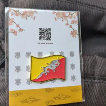 오사카 엑스포 한정 부탄 핀즈 마그넷