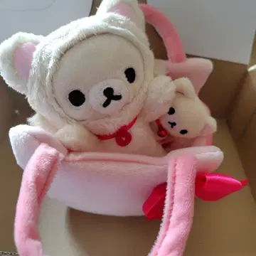 코리락쿠마 캣 백 포함 고양이 네코