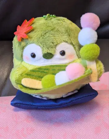 코우펜쨩 경단 함께 여행가요~ 말차 코우펜쨩 손바닥 마스코트