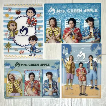 Mrs. GREEN APPLE 비주얼 시트 전 종류 [4종 세트]