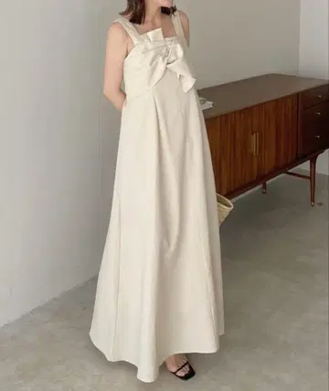 Alumu linen ribbon design one piece