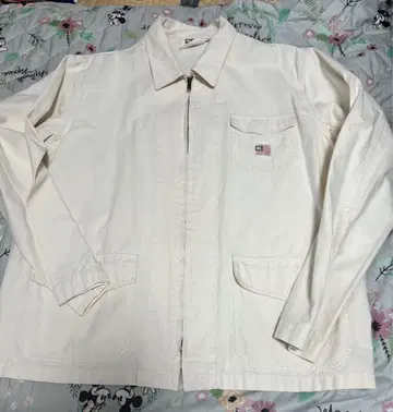 Ralph Lauren 화이트 집업 자켓