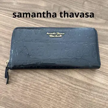 사만다 타바사 samantha thavasa 퍼퓸 장지갑 네이비