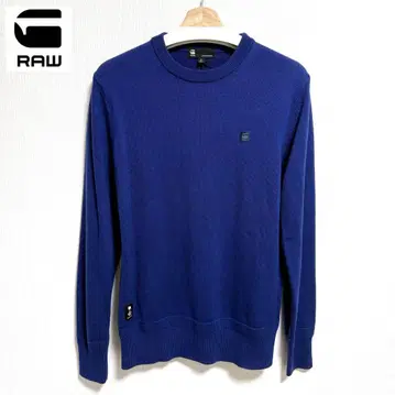 [새상품] G-STAR RAW 프리미엄 코어 스웨터 블루 S