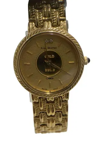 ROYAL MONTRES 로얄 몽트레스 손목시계 골드 금 여성용