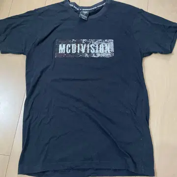 MCDIVISION 블랙 T셔츠 L 사이즈