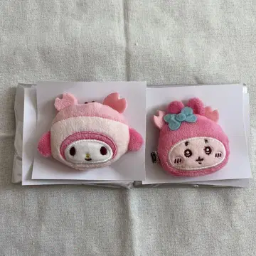 치이카와 (먼작귀) 산리오 헤어 클립 마이멜로디 게