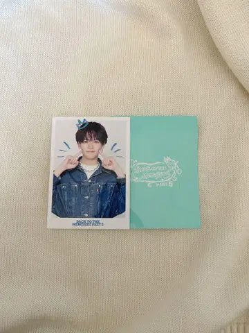 BTTM5 나카지마 소우타 포토 카드 시크레