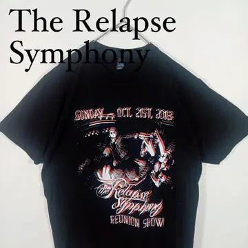 The Relapse Symphony 티셔츠 밴드 락 M