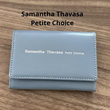 Samantha Thavasa 쁘띠 초이스 미사용 카드 홀더 동전 지갑