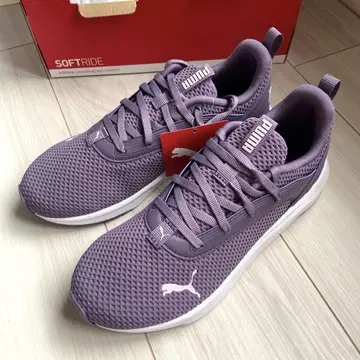 푸마 PUMA SOFTRIDE FLAIR WNS 스니커즈 24cm 보라색