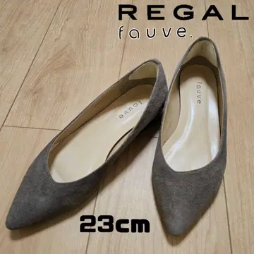 [ REGAL ] fauve. 그레이 펌프스 23cm