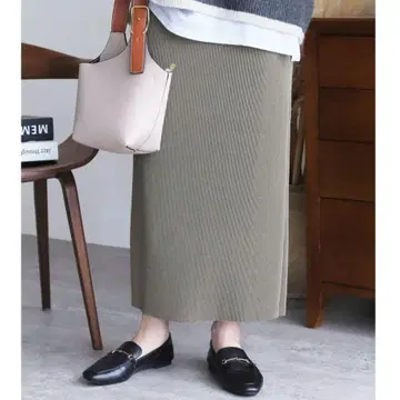 시착만 한 상품 셀프 컷 플리츠 스커트 reca 스커트 여성용 M