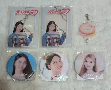 NiziU NIZOO 아야카 아노 캔뱃지 캔뱃지 아크링 키링