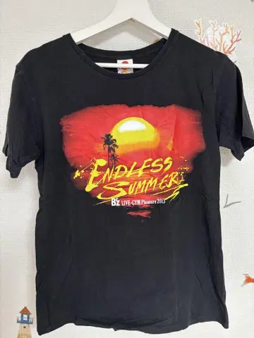 B'z ENDLESS SUMMER 티셔츠 M 사이즈 블랙