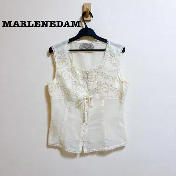 MARLENEDAM 마를렌담 자수 레이스 베스트 질레