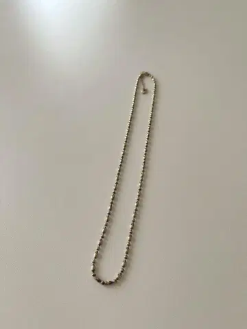 Jouete 골드 비즈 체인 목걸이